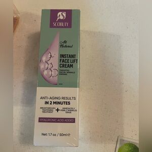 NEW Scobuty Instant Face Lift Cream Anti-Aging Results 1.7 oz
